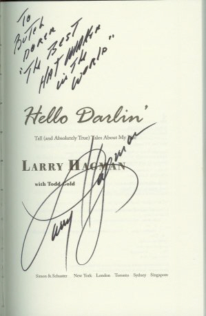 Larry Hagman Note